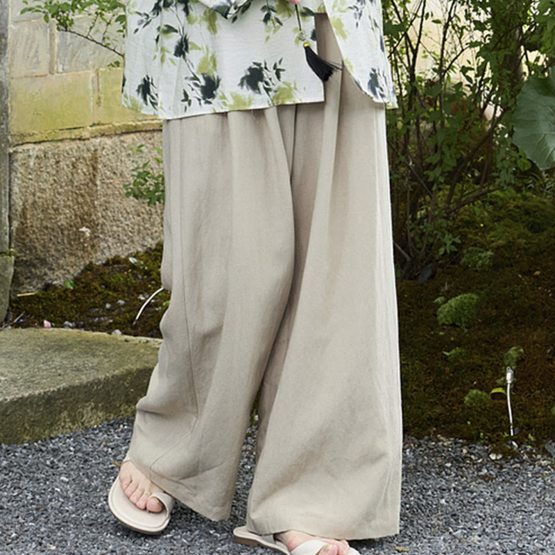 Breathable Straight-Leg Mindful Movement Pants with Pockets