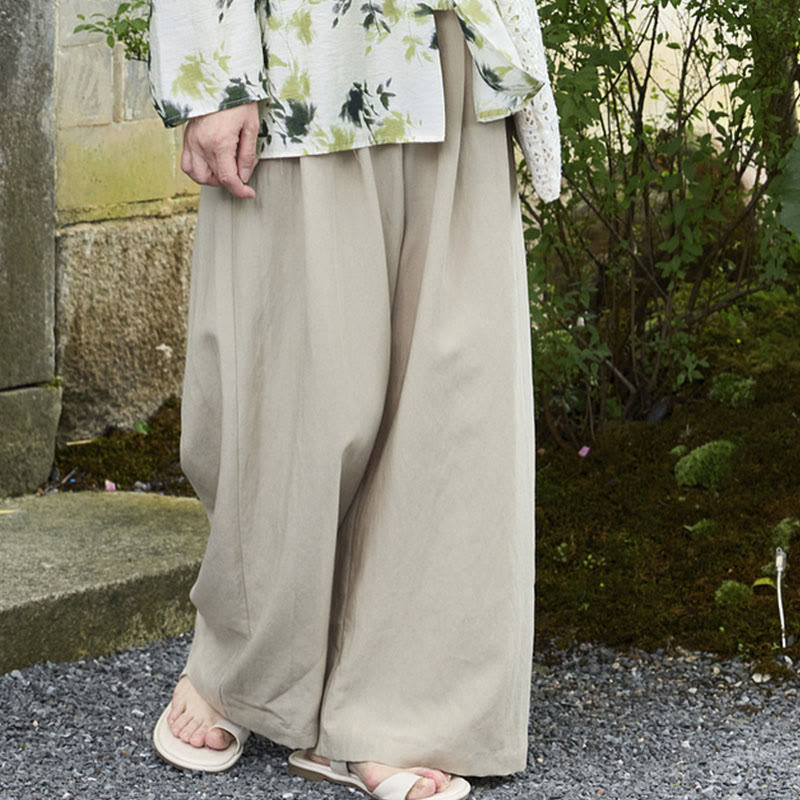 Breathable Straight-Leg Mindful Movement Pants with Pockets