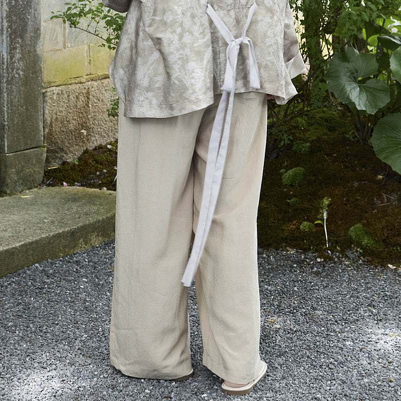 Breathable Straight-Leg Mindful Movement Pants with Pockets