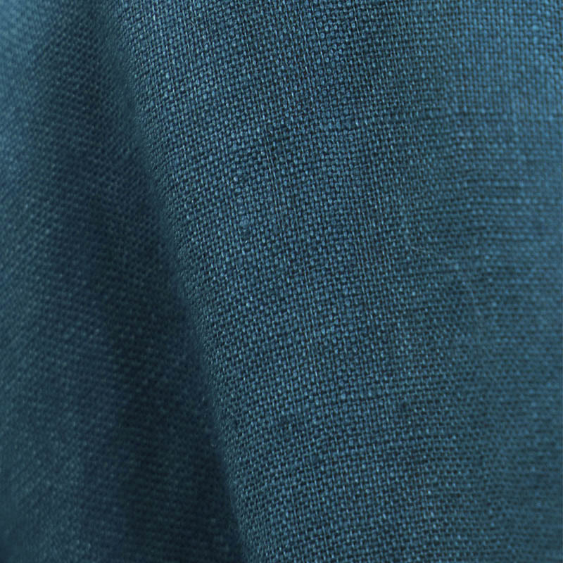 Breathable Linen Notched Collar Mindful Long Sleeve Shirt