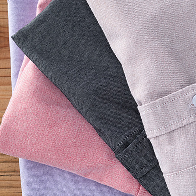 Tactile Cotton Stand Collar Minimalist Meditation Men's Shirt