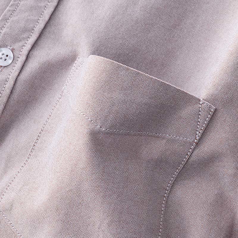 Tactile Cotton Stand Collar Minimalist Meditation Men's Shirt