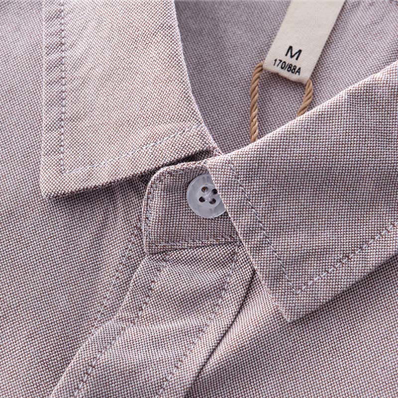 Tactile Cotton Stand Collar Minimalist Meditation Men's Shirt