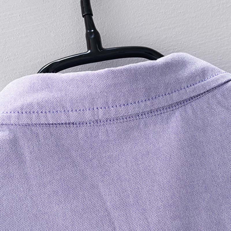 Tactile Cotton Stand Collar Minimalist Meditation Men's Shirt