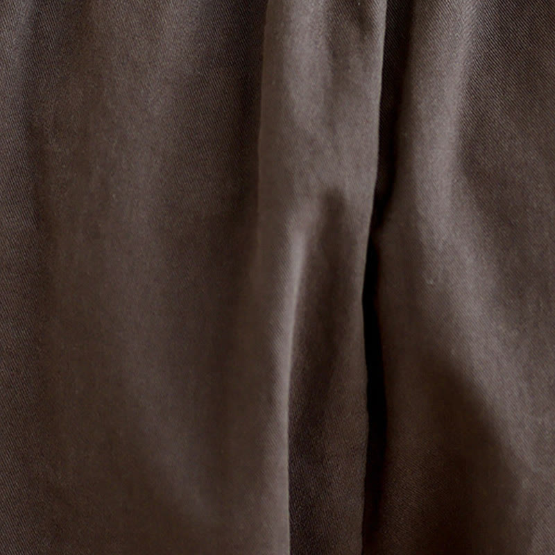 Breathable Cotton-Blend Slim Harem Pants for Daily Meditation and Movement