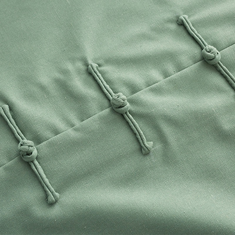 Tactile Cotton Linen Long-Sleeve Mindful Meditation Shirt