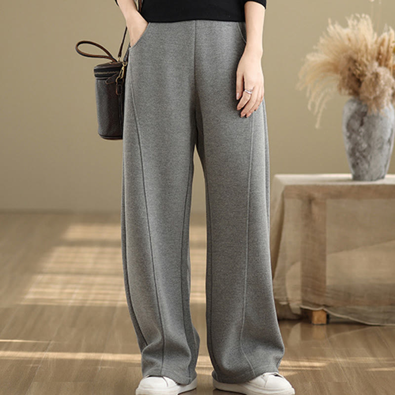 Structured Straight-Leg Mindful Movement Pants