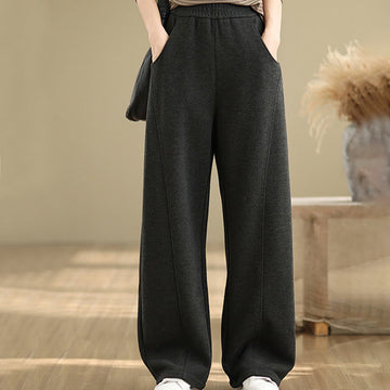 Structured Straight-Leg Mindful Movement Pants