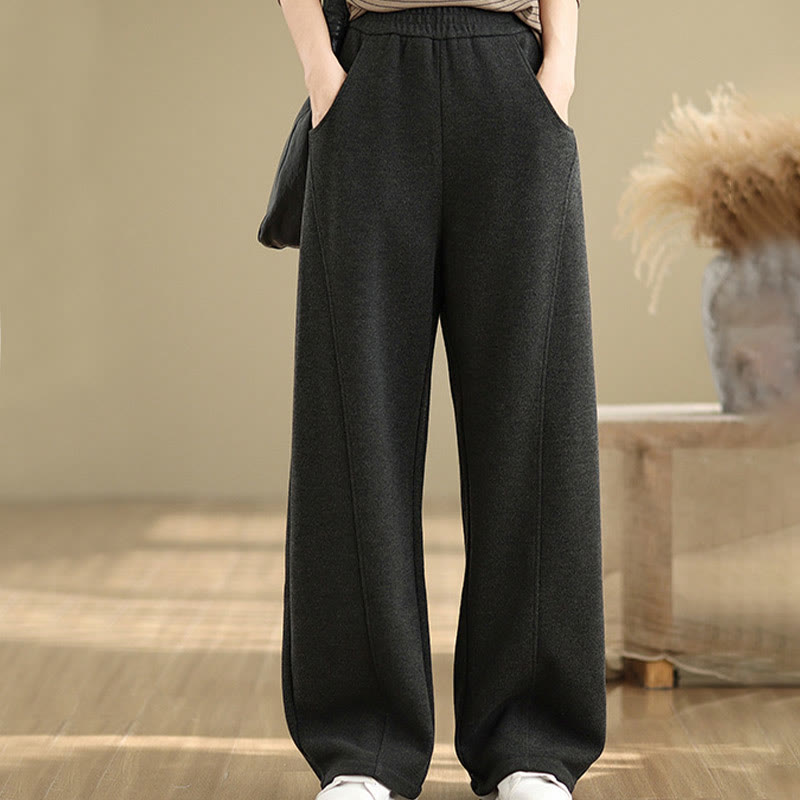 Structured Straight-Leg Mindful Movement Pants