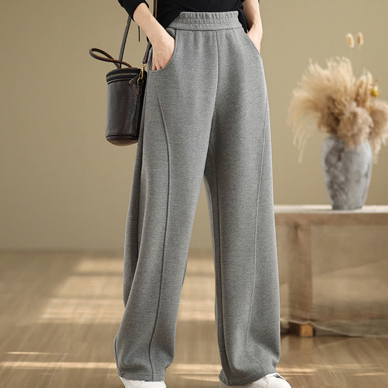 Structured Straight-Leg Mindful Movement Pants