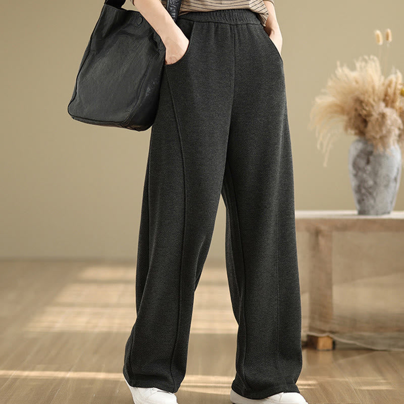 Structured Straight-Leg Mindful Movement Pants