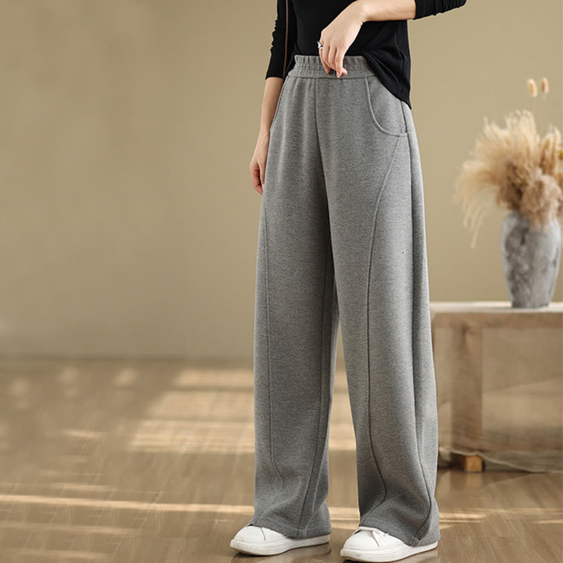 Structured Straight-Leg Mindful Movement Pants