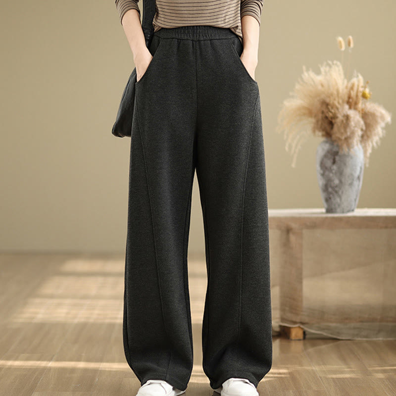 Structured Straight-Leg Mindful Movement Pants