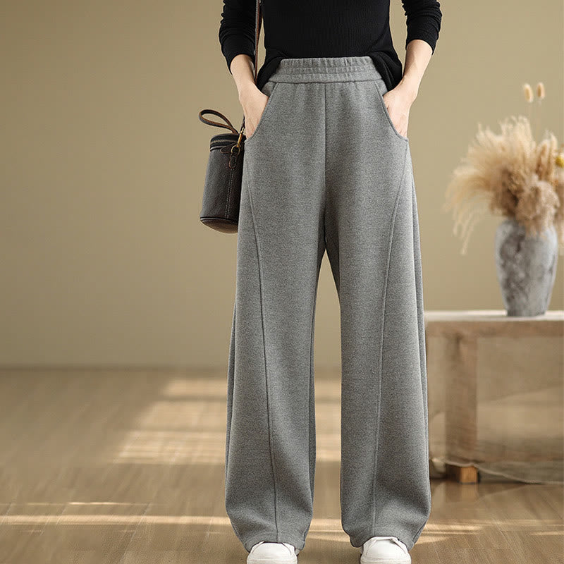 Structured Straight-Leg Mindful Movement Pants