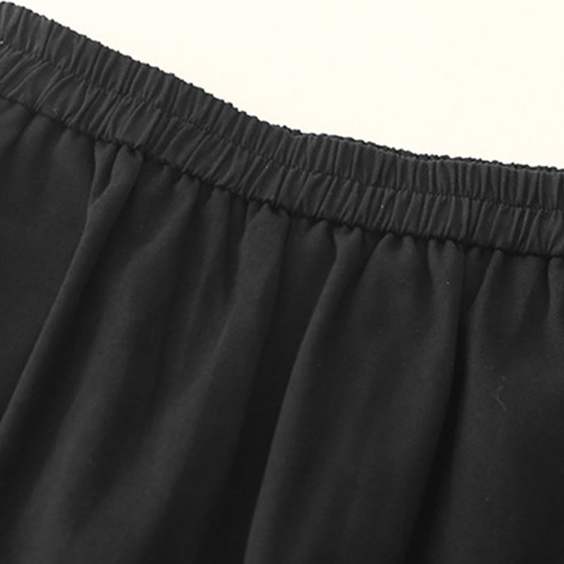 Cotton-Blend Straight-Leg Daily Grounding Trousers