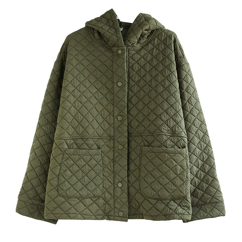 Thermal Cotton Hooded Mindful Transition Jacket