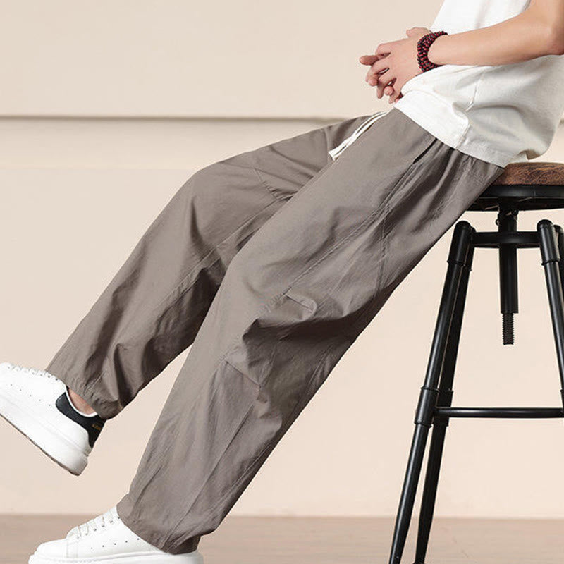 Minimalist Tapered Mindful Transit Harem Pants