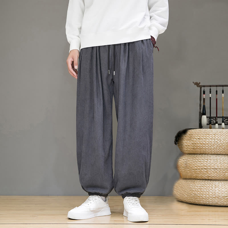 Men's Thermal Fleece-Lined Tapered Grounding Pants