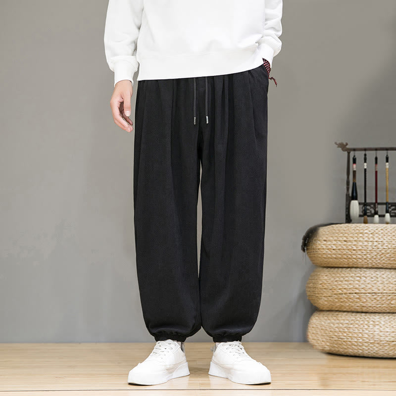 Men's Thermal Fleece-Lined Tapered Grounding Pants