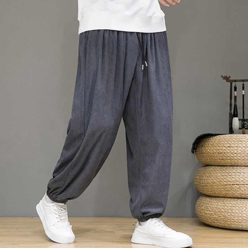 Men's Thermal Fleece-Lined Tapered Grounding Pants