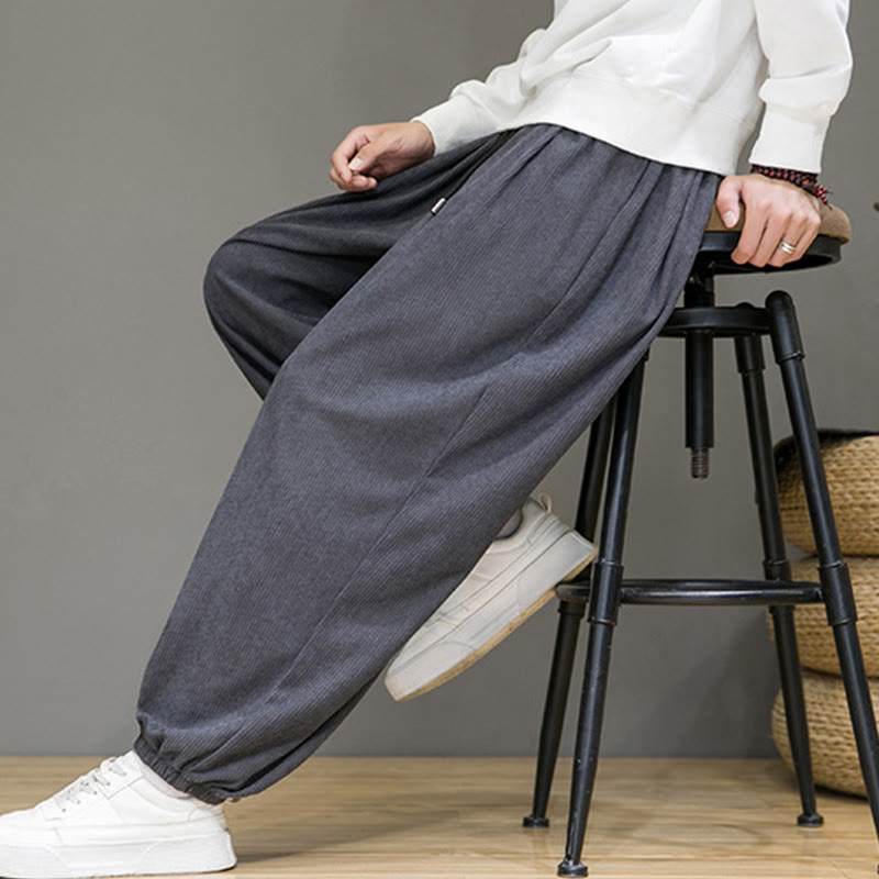 Men's Thermal Fleece-Lined Tapered Grounding Pants