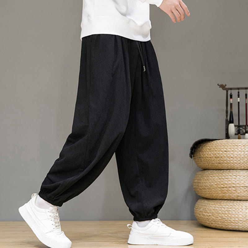 Men's Thermal Fleece-Lined Tapered Grounding Pants