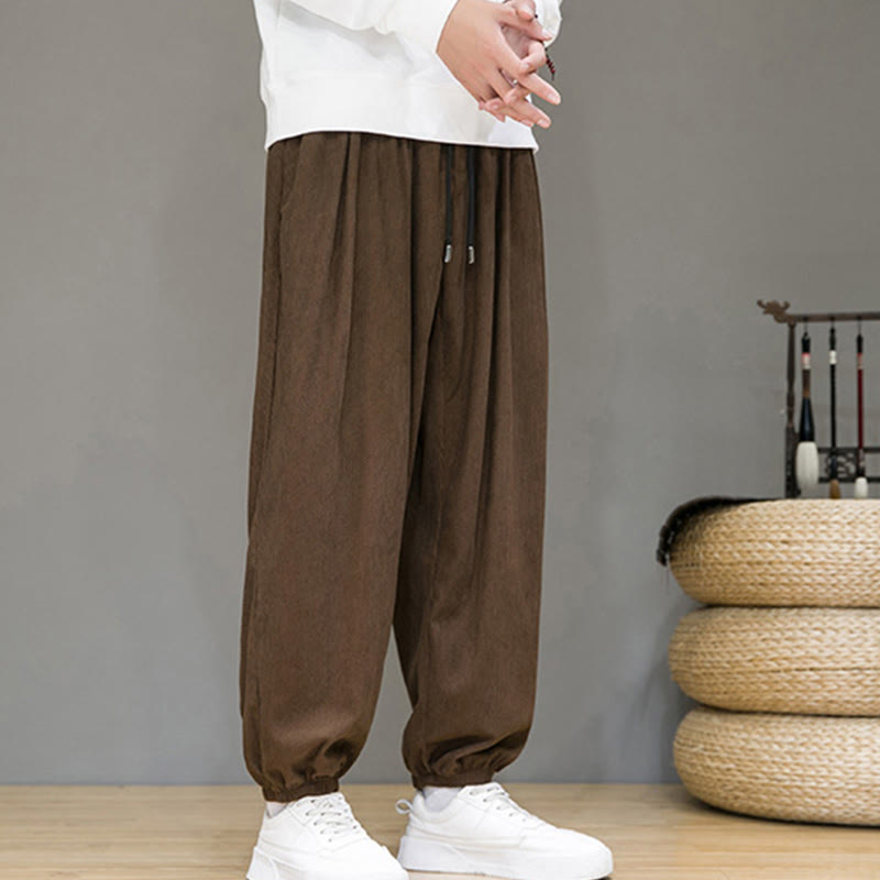 Men's Thermal Fleece-Lined Tapered Grounding Pants