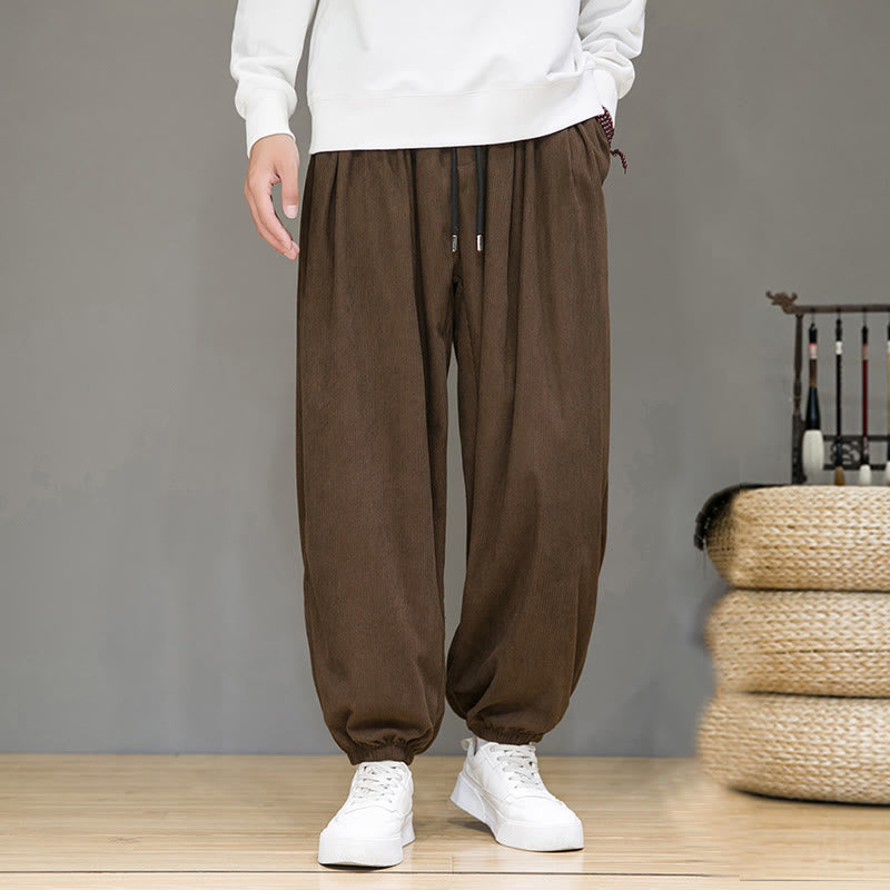 Men's Thermal Fleece-Lined Tapered Grounding Pants
