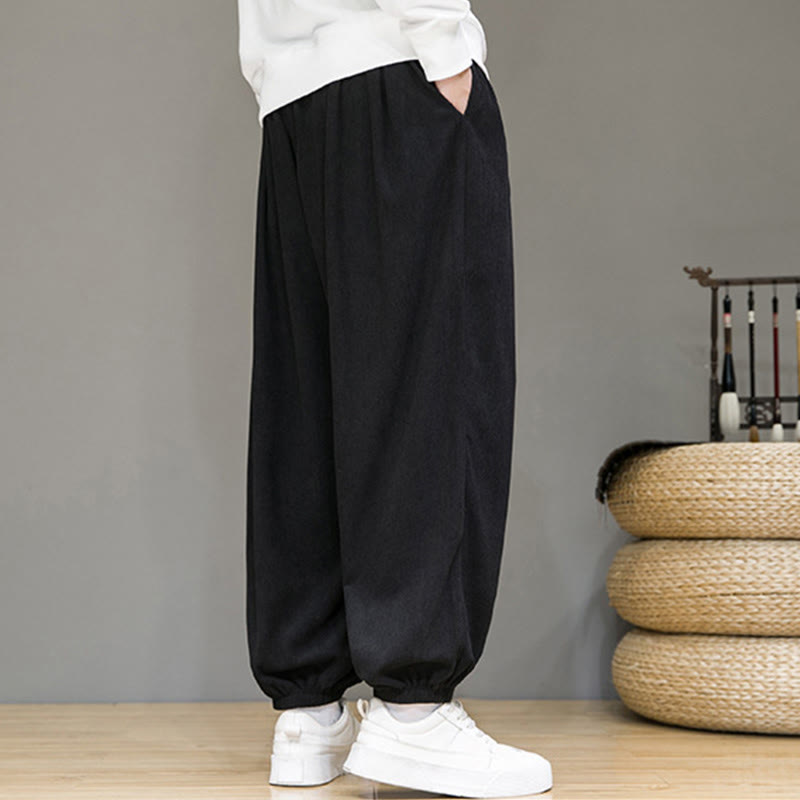 Men's Thermal Fleece-Lined Tapered Grounding Pants