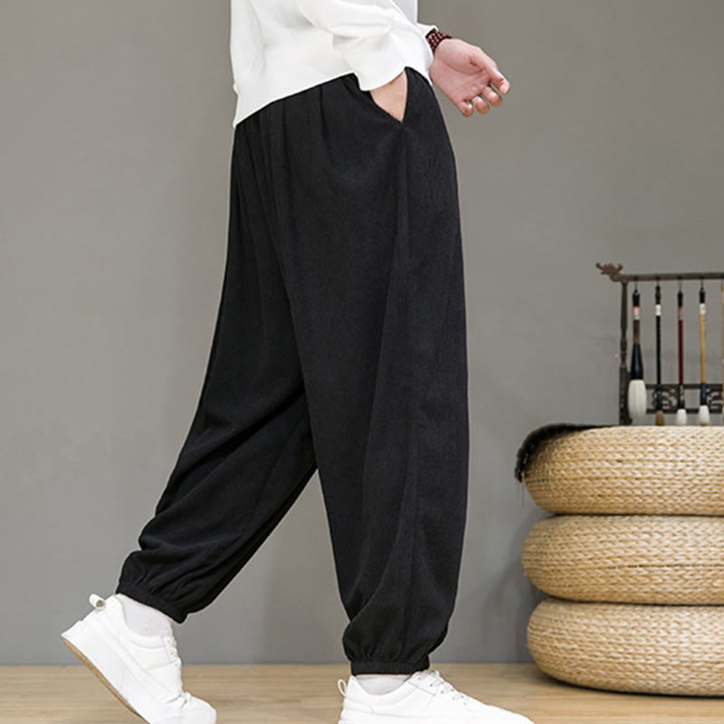 Men's Thermal Fleece-Lined Tapered Grounding Pants