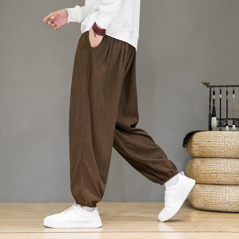 Men's Thermal Fleece-Lined Tapered Grounding Pants