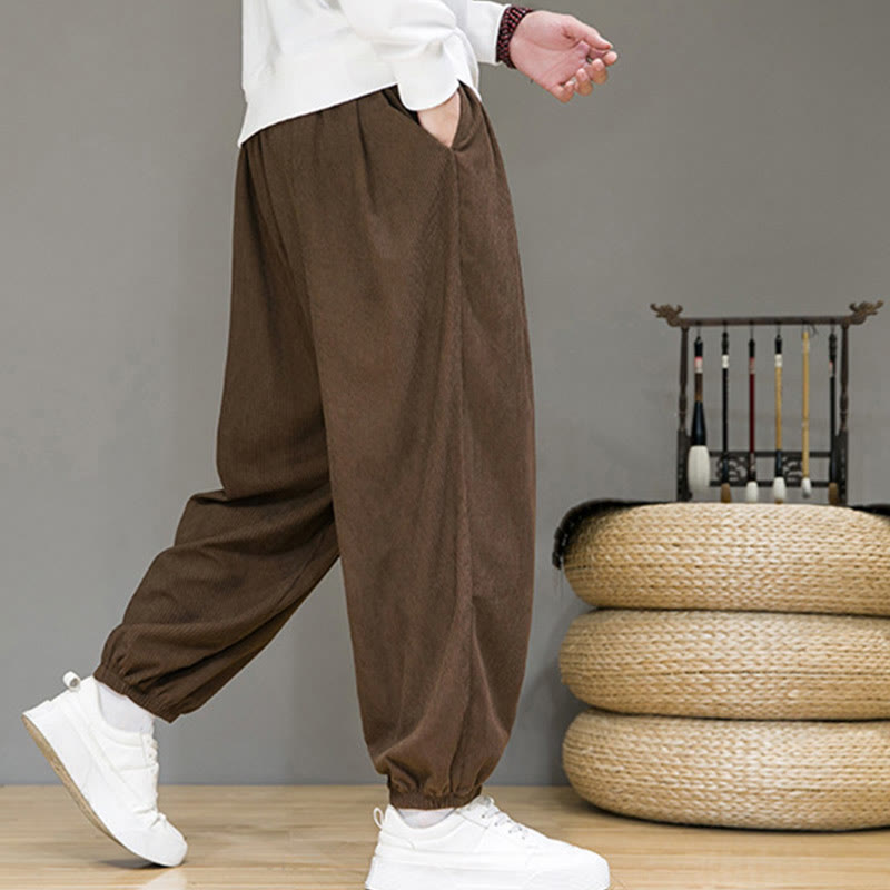 Men's Thermal Fleece-Lined Tapered Grounding Pants