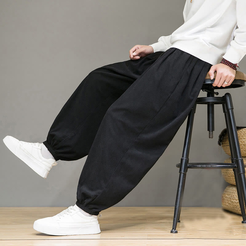 Men's Thermal Fleece-Lined Tapered Grounding Pants