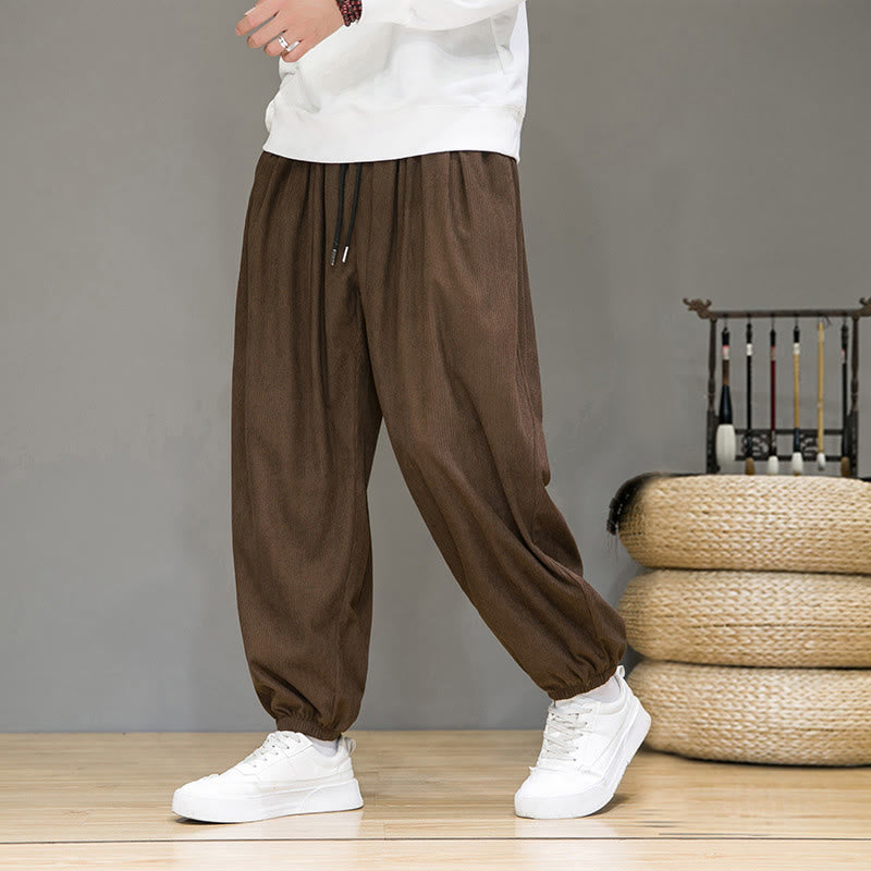 Men's Thermal Fleece-Lined Tapered Grounding Pants
