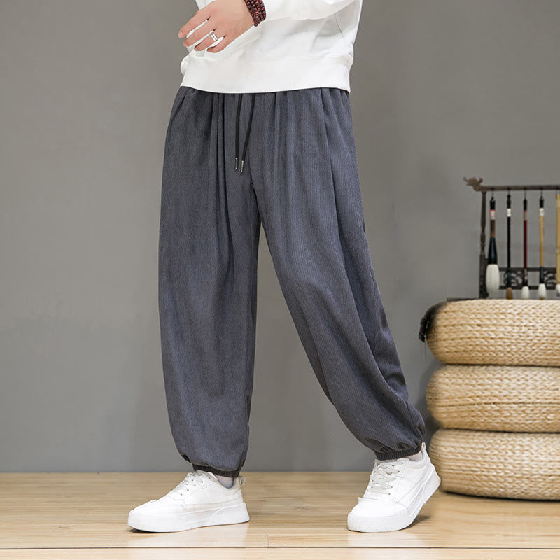 Men's Thermal Fleece-Lined Tapered Grounding Pants