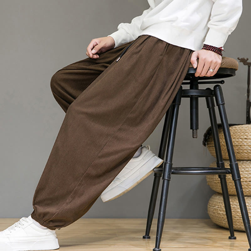 Men's Thermal Fleece-Lined Tapered Grounding Pants