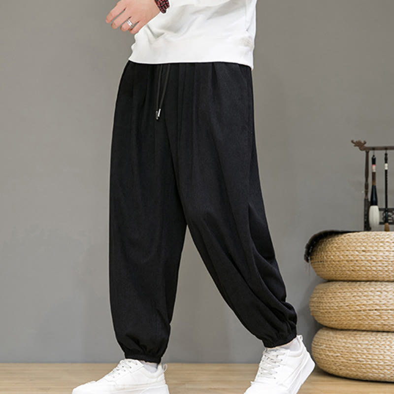Men's Thermal Fleece-Lined Tapered Grounding Pants
