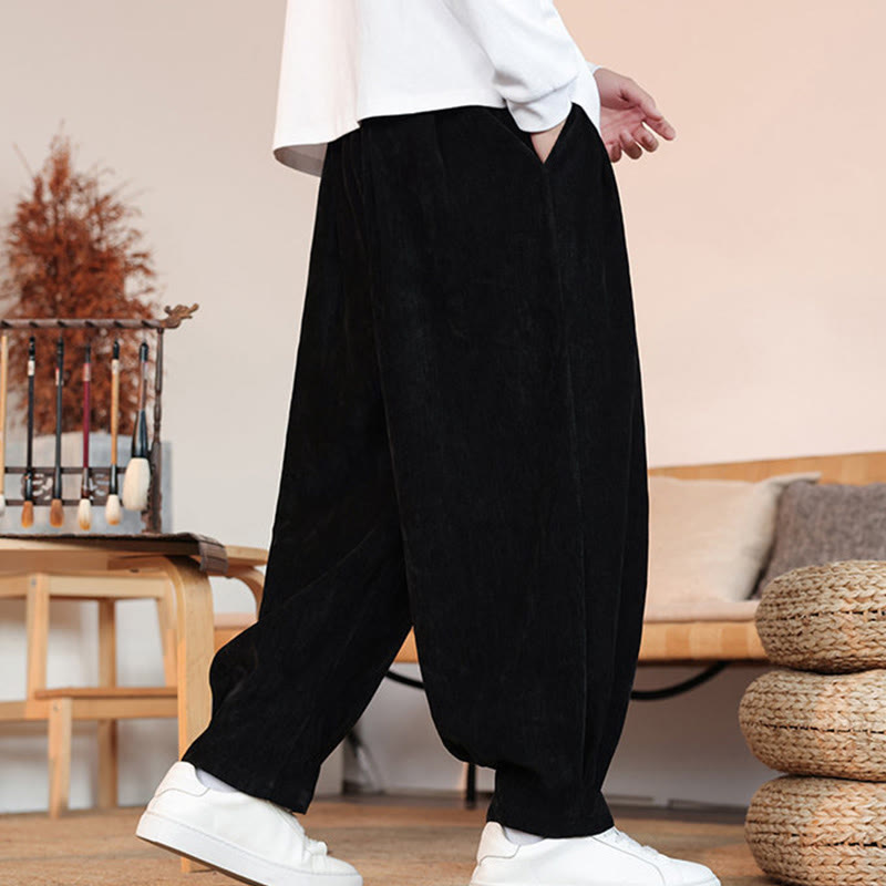 Tactile Cotton Tapered Grounding Meditation Pants