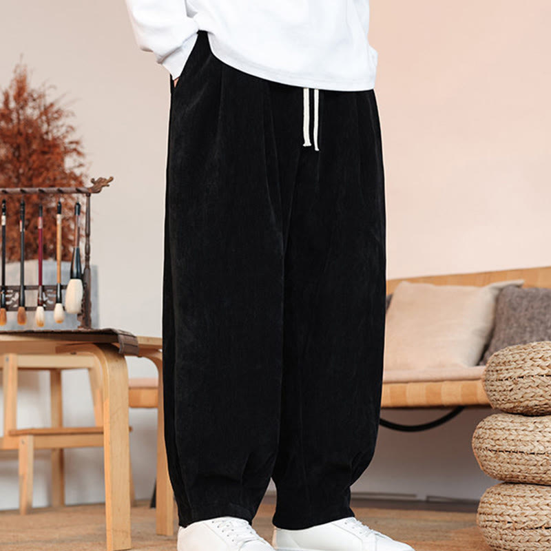 Tactile Cotton Tapered Grounding Meditation Pants
