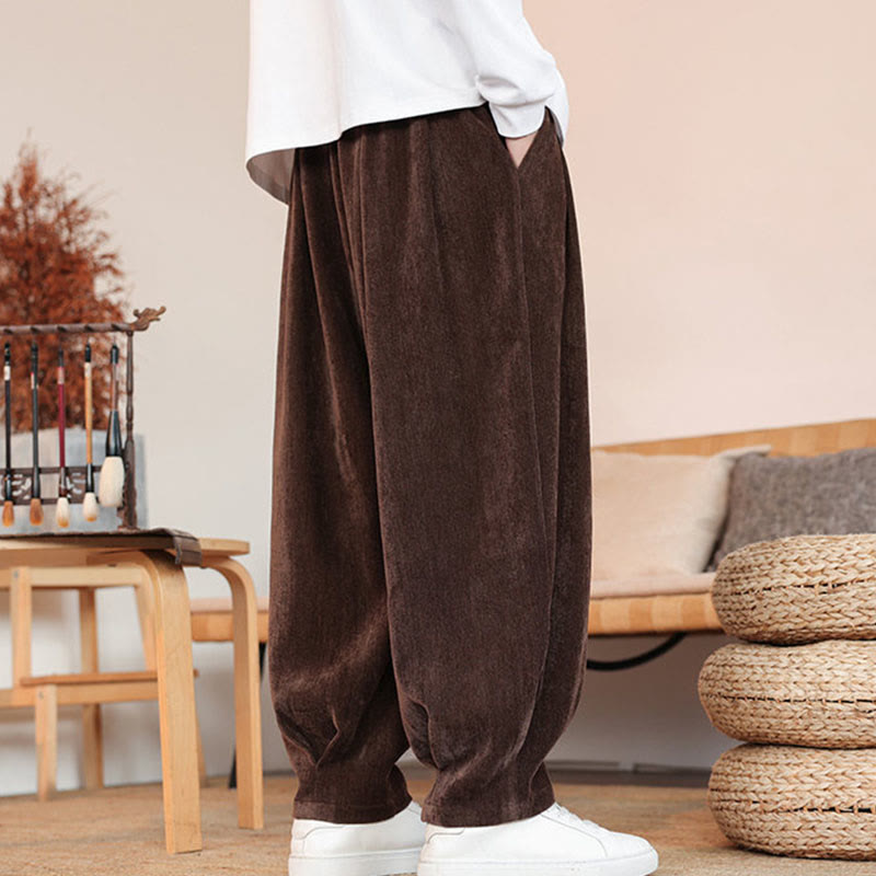 Tactile Cotton Tapered Grounding Meditation Pants