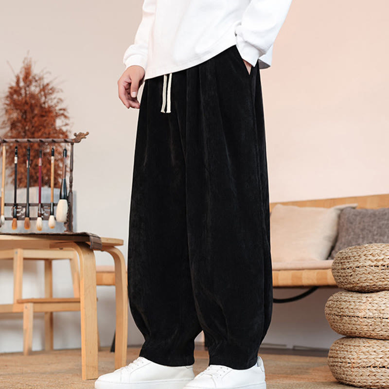 Tactile Cotton Tapered Grounding Meditation Pants