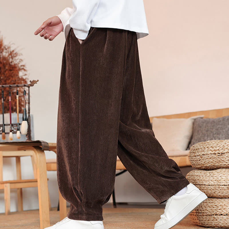 Tactile Cotton Tapered Grounding Meditation Pants