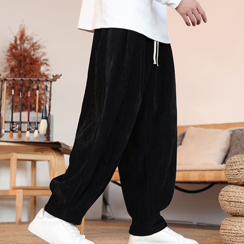 Tactile Cotton Tapered Grounding Meditation Pants