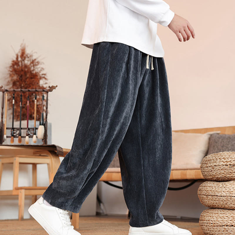 Tactile Cotton Tapered Grounding Meditation Pants
