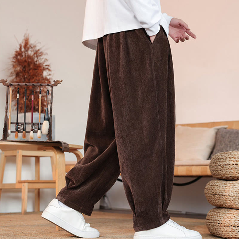 Tactile Cotton Tapered Grounding Meditation Pants