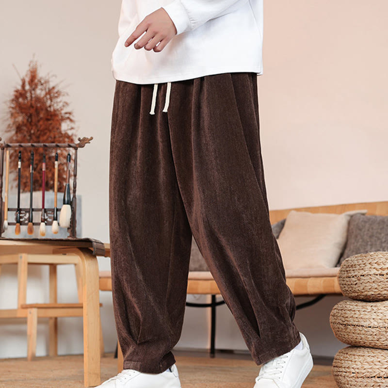 Tactile Cotton Tapered Grounding Meditation Pants
