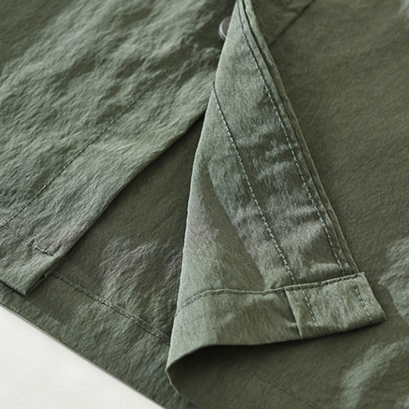 Breathable Lightweight Slim-Fit Daily Grounding Men's Shirt