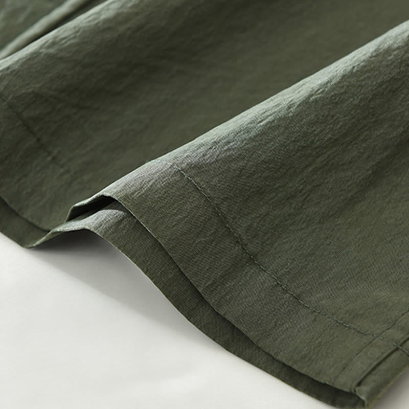 Breathable Lightweight Slim-Fit Daily Grounding Men's Shirt
