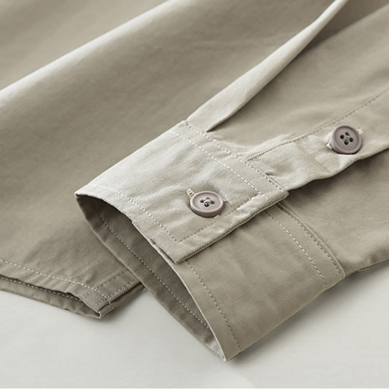 Tactile Cotton Lightweight Grounding Long Sleeve Shirt