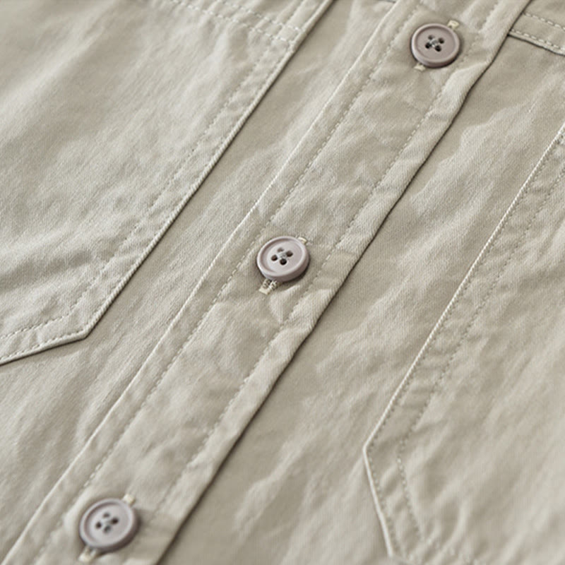 Tactile Cotton Lightweight Grounding Long Sleeve Shirt